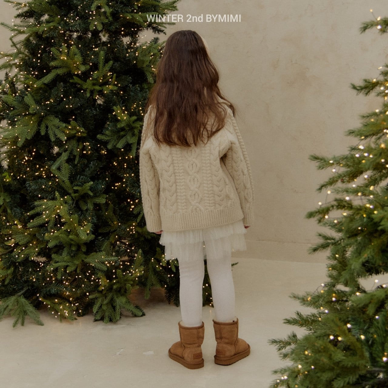 Bymimi - Korean Children Fashion - #designkidswear - Cream Bread Knit - 9