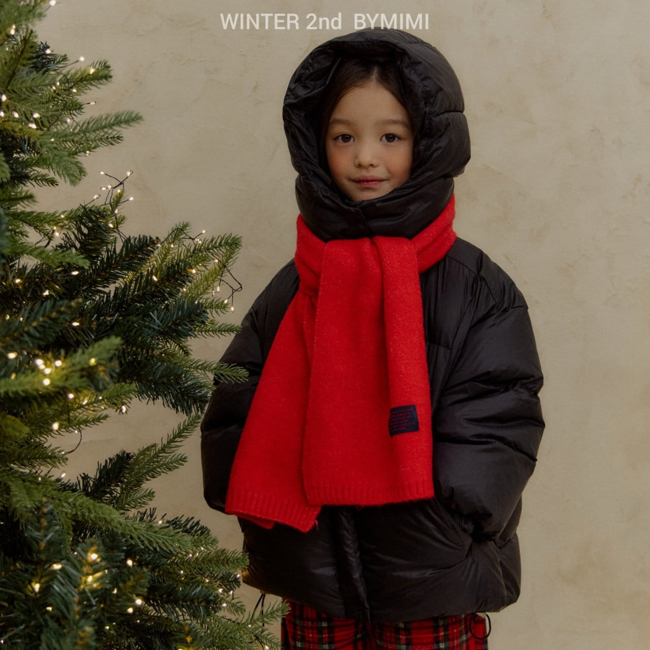 Bymimi - Korean Children Fashion - #minifashionista - W Cos Muffler - 8
