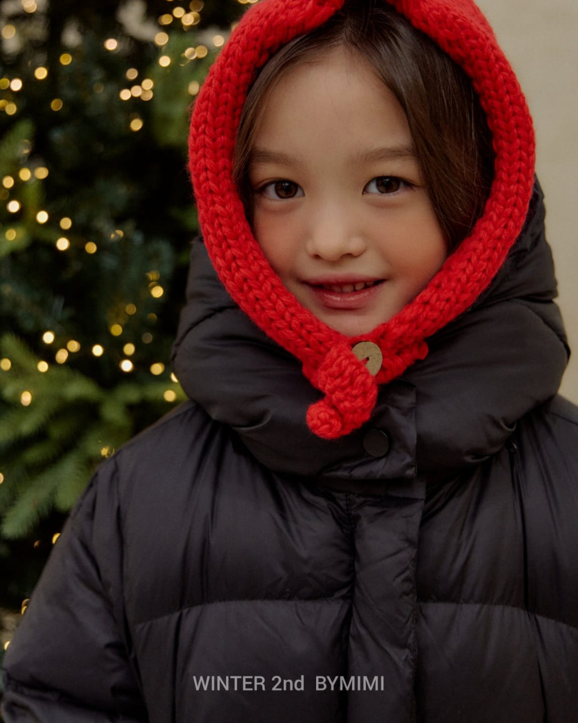 Bymimi - Korean Children Fashion - #prettylittlegirls - Button Baraclava - 6