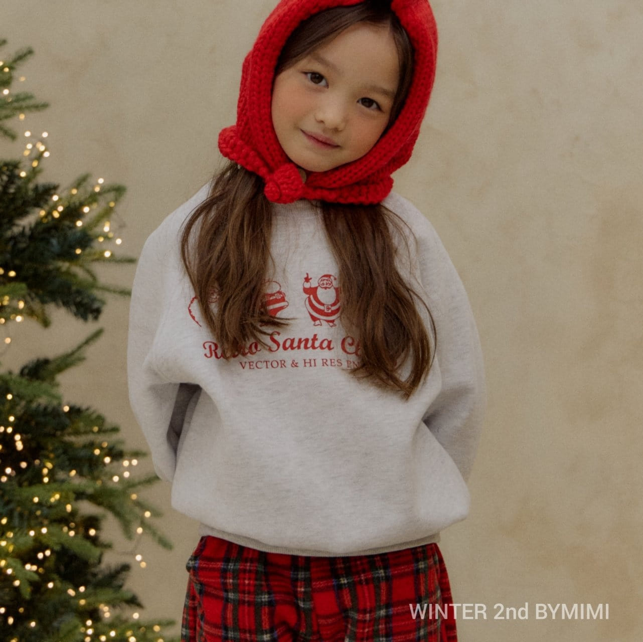Bymimi - Korean Children Fashion - #stylishchildhood - Santa Sweatshirt - 3