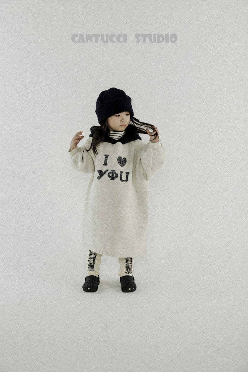 Cantucci Studio - Korean Children Fashion - #magicofchildhood - Love U One-piece