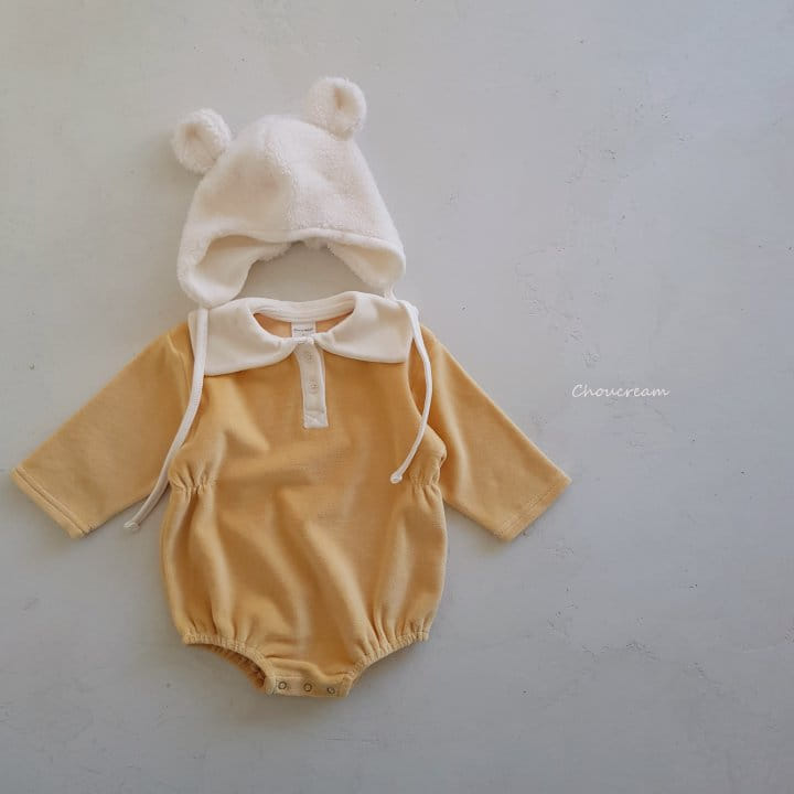Choucream - Korean Baby Fashion - #babyboutique - Veloure Sailor Bodysuit - 11