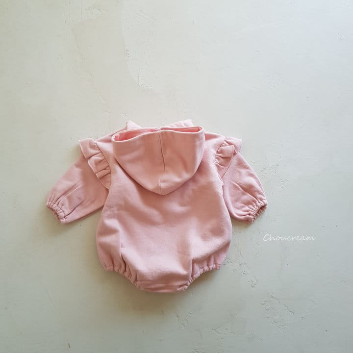 Choucream - Korean Baby Fashion - #babyboutiqueclothing - Cherry Hoody Bodysuit - 8