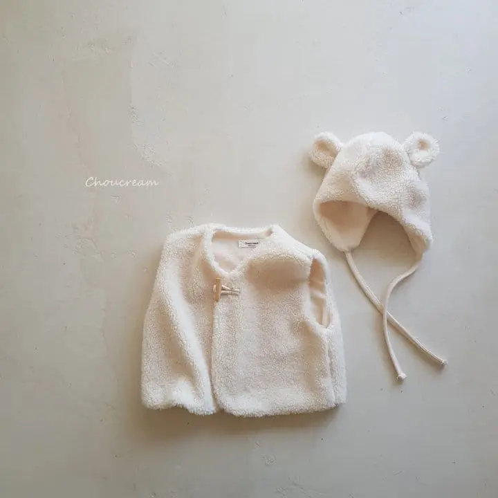 Choucream - Korean Baby Fashion - #babyfashion - Bebe Fluffy Vest