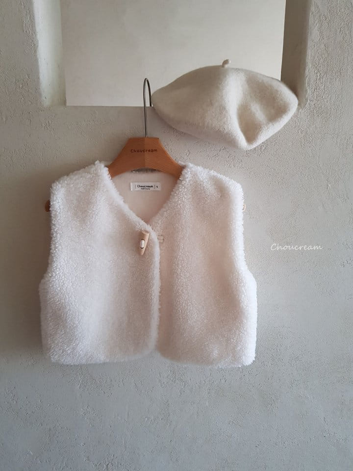 Choucream - Korean Baby Fashion - #babygirlfashion - Bebe Fluffy Vest - 3