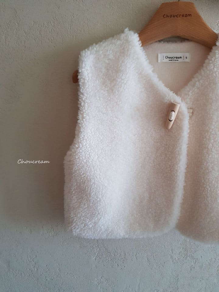 Choucream - Korean Baby Fashion - #babygirlfashion - Bebe Fluffy Vest - 4