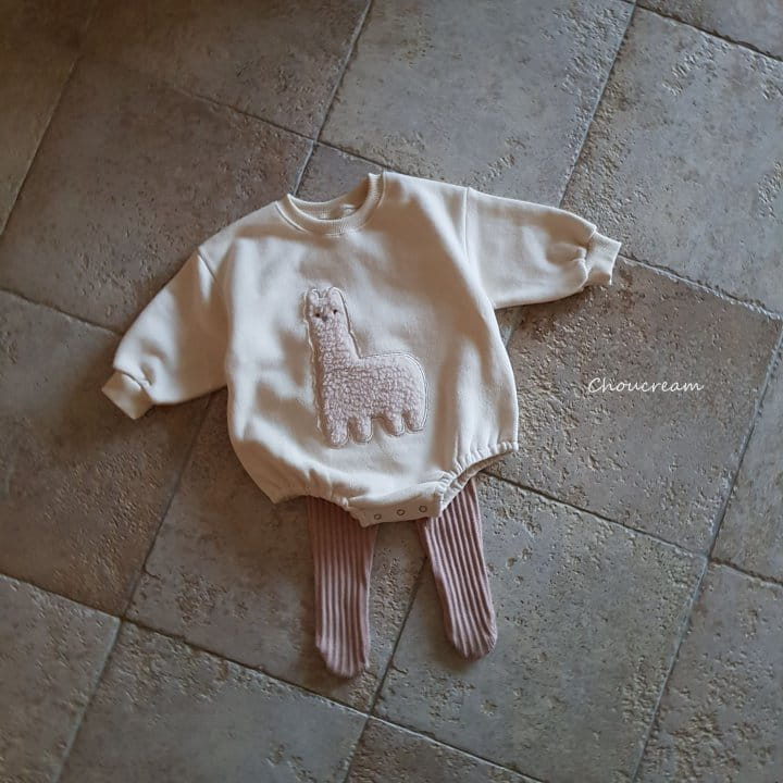 Choucream - Korean Baby Fashion - #babylifestyle - Alpaca Bodysuit - 3