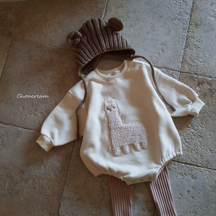 Choucream - Korean Baby Fashion - #babylifestyle - Alpaca Bodysuit - 4