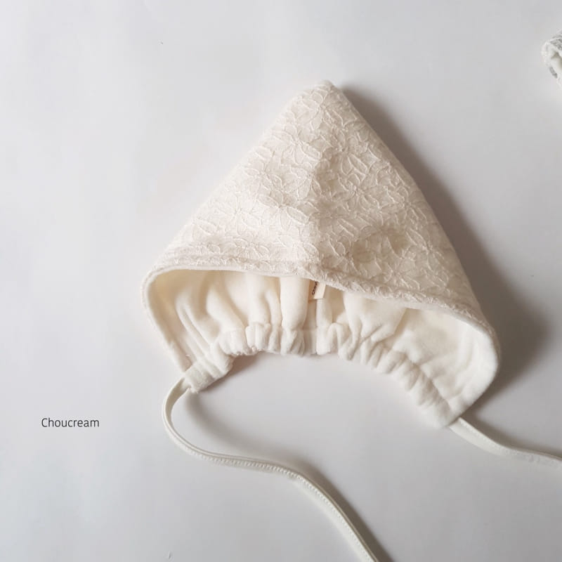 Choucream - Korean Baby Fashion - #babyoninstagram - Winter Lace Bonnet - 5