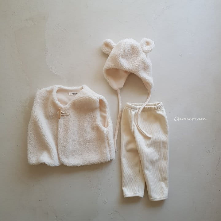 Choucream - Korean Baby Fashion - #babyootd - Bebe Fluffy Vest - 6