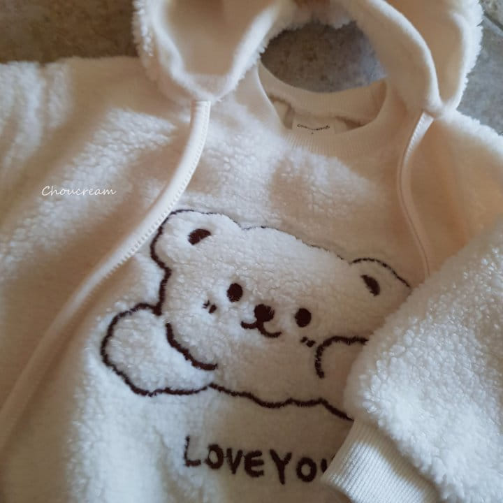 Choucream - Korean Baby Fashion - #babyootd - Dumble Bear Sweatshirt - 6