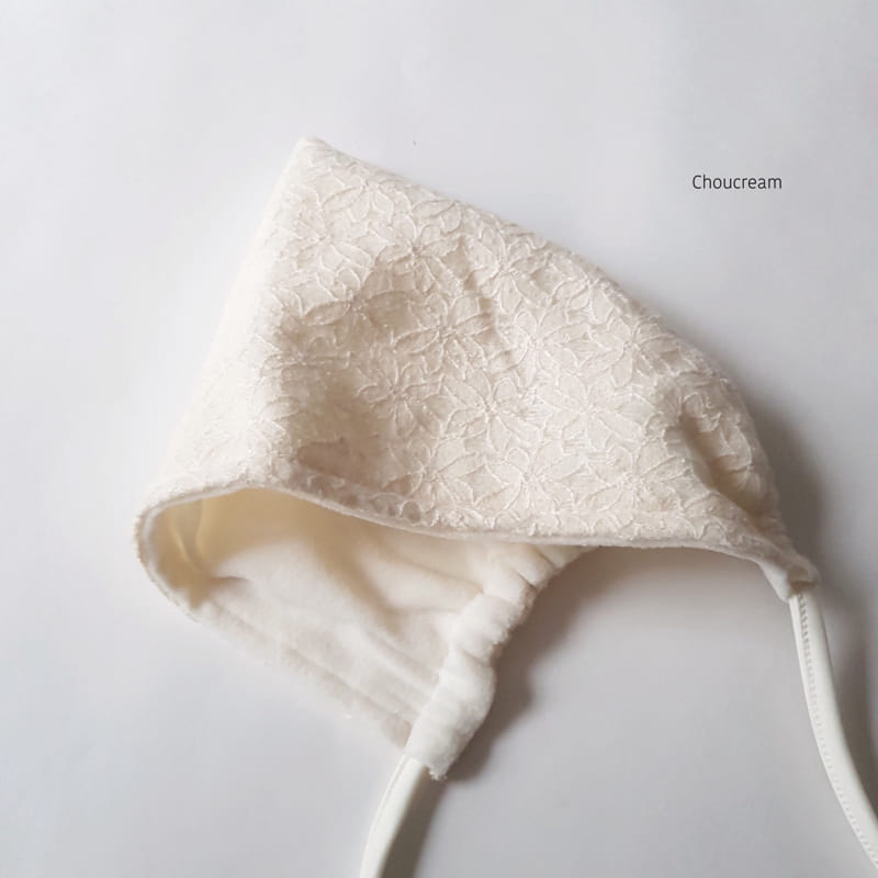 Choucream - Korean Baby Fashion - #babyootd - Winter Lace Bonnet - 6