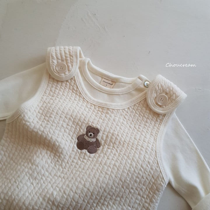 Choucream - Korean Baby Fashion - #babyoutfit - Quilting Sleep Vest - 5