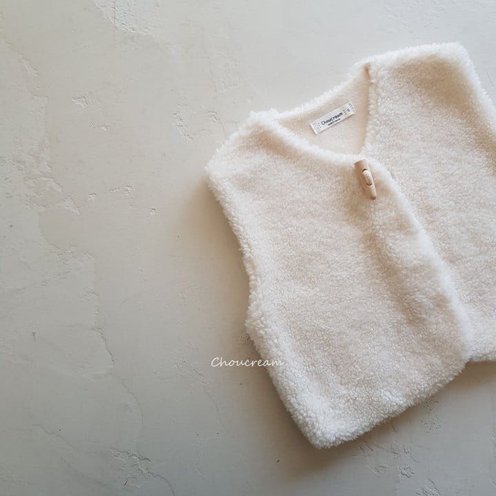 Choucream - Korean Baby Fashion - #babyoutfit - Bebe Fluffy Vest - 7