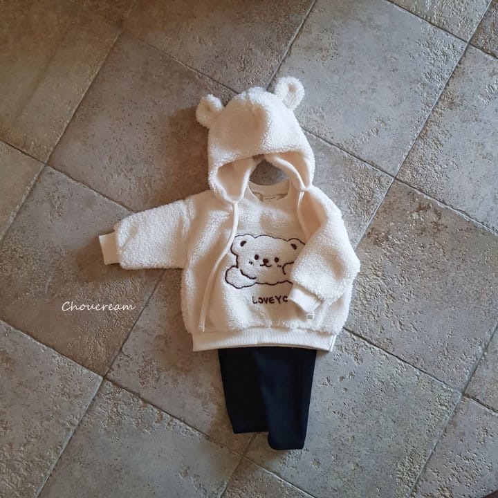 Choucream - Korean Baby Fashion - #babyoutfit - Dumble Bear Sweatshirt - 7