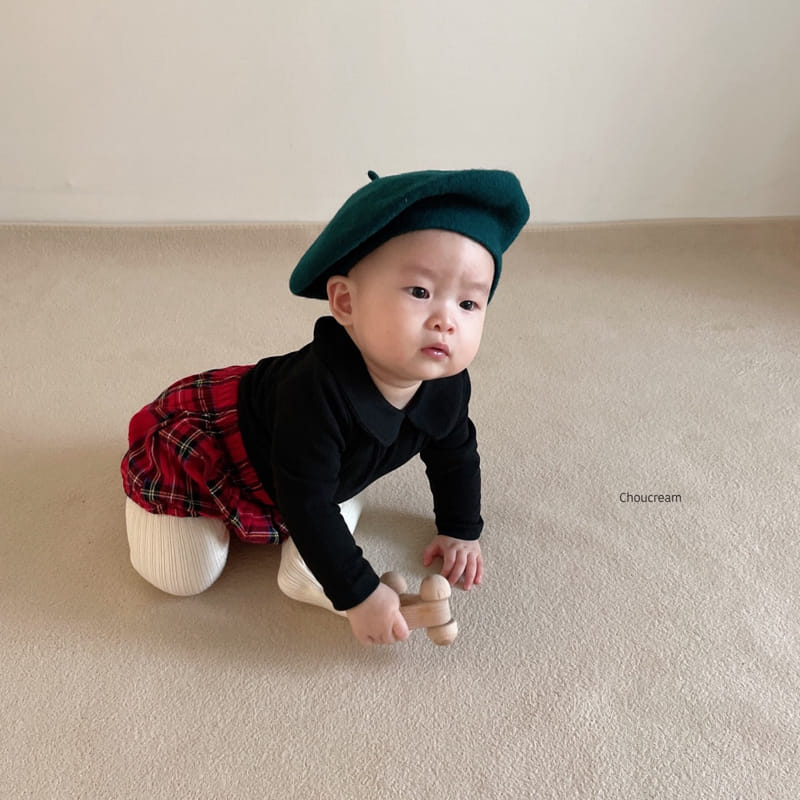 Choucream - Korean Baby Fashion - #babyoutfit - Tatan Check Bloomer - 11