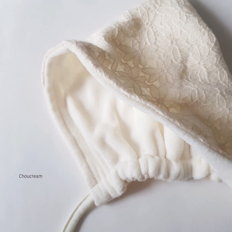Choucream - Korean Baby Fashion - #babyoutfit - Winter Lace Bonnet - 7