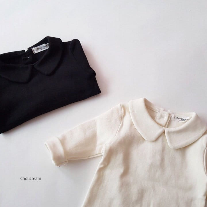 Choucream - Korean Baby Fashion - #babywear - Bebe Collar Tee - 2