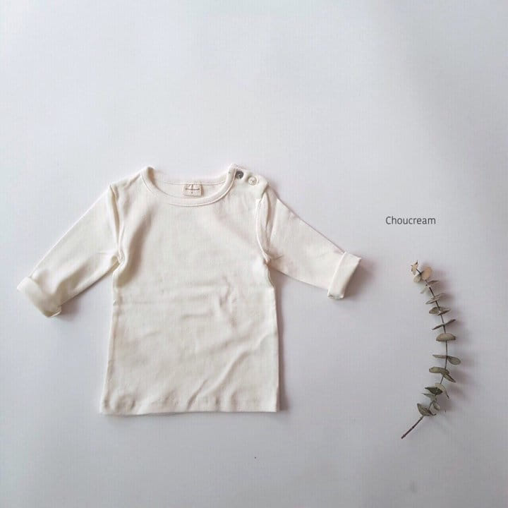 Choucream - Korean Baby Fashion - #babywear - Bebe Basic Tee