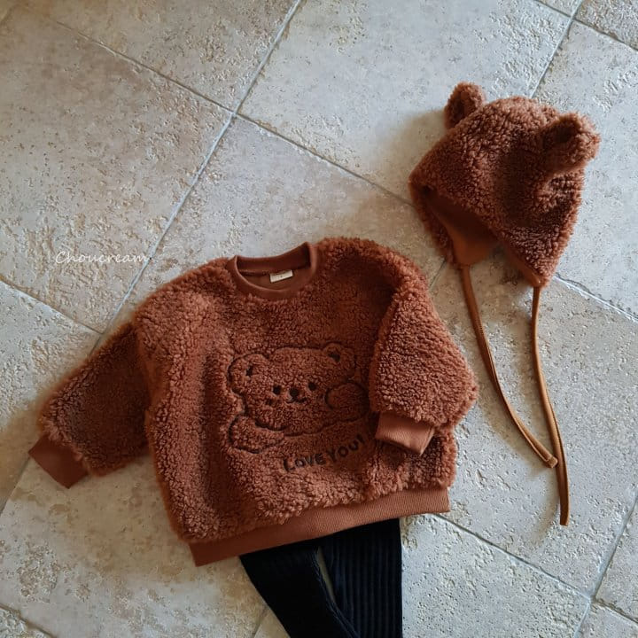 Choucream - Korean Baby Fashion - #onlinebabyboutique - Dumble Bear Sweatshirt - 10