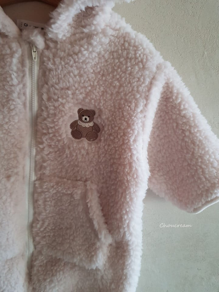 Choucream - Korean Baby Fashion - #onlinebabyshop - Bbogle Bear Bodysuit - 3