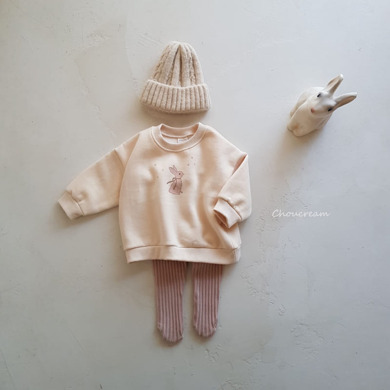 Choucream - Korean Baby Fashion - #onlinebabyshop - Rabbit Sweatshirt - 12