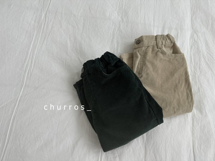 Churros - Korean Children Fashion - #Kfashion4kids - Basic Corduroy Pants - 5
