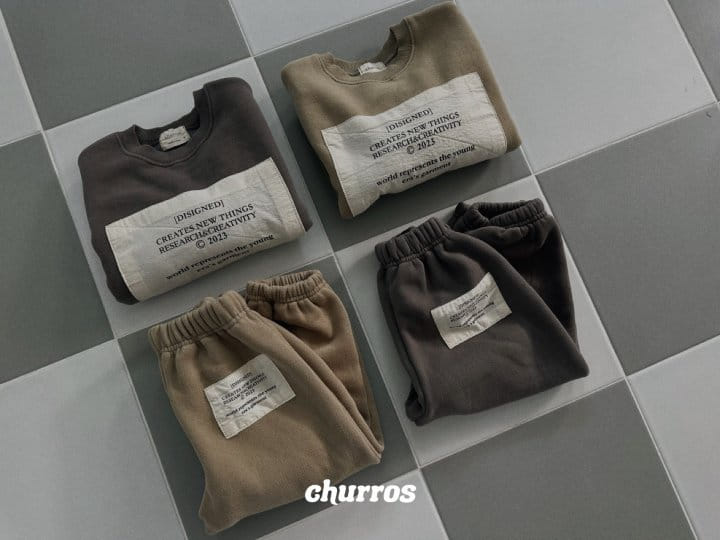 Churros - Korean Children Fashion - #kidzfashiontrend - Patch Pants - 4