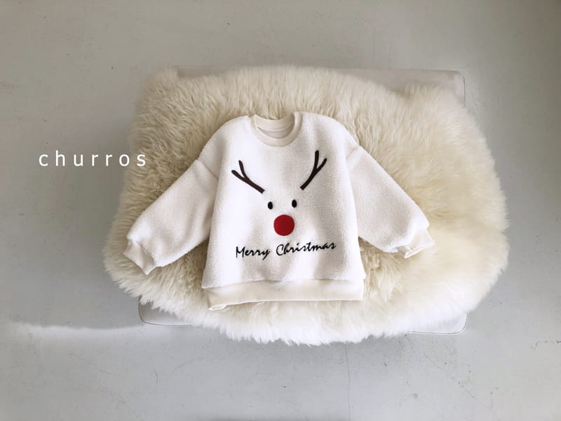 Churros - Korean Children Fashion - #childrensboutique - Bookle Santa Sweatshirt - 3