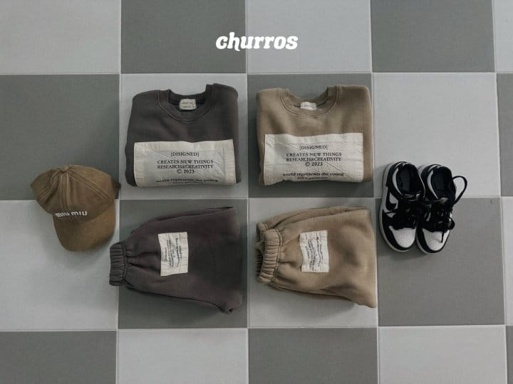 Churros - Korean Children Fashion - #discoveringself - Patch Fleece Sweatshirt - 3