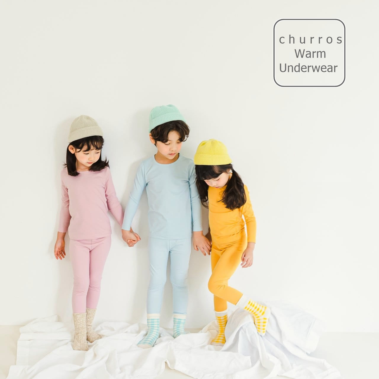 Churros - Korean Children Fashion - #kidsshorts - Churros Heat Retaining Easywear - 8