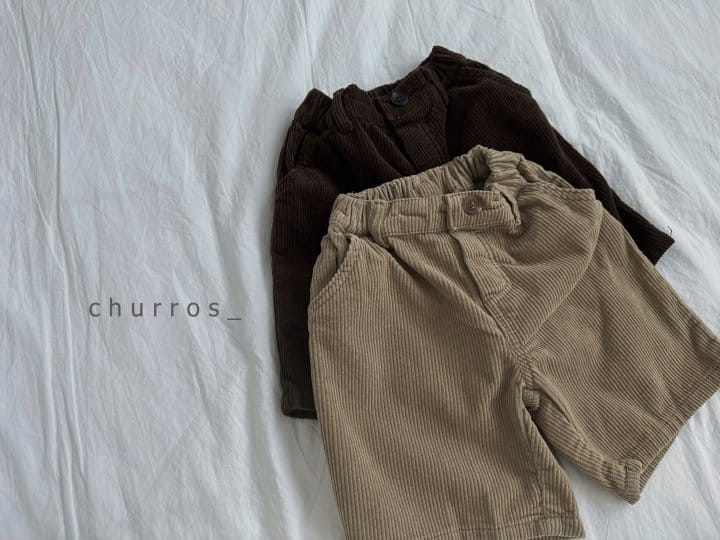 Churros - Korean Children Fashion - #kidsstore - Corcuroy Pants - 3
