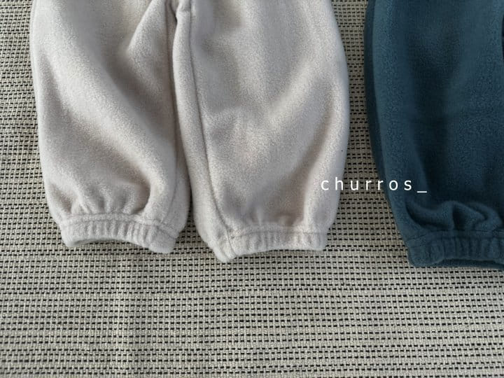 Churros - Korean Children Fashion - #kidzfashiontrend - Star Moon Fleece Pants - 2