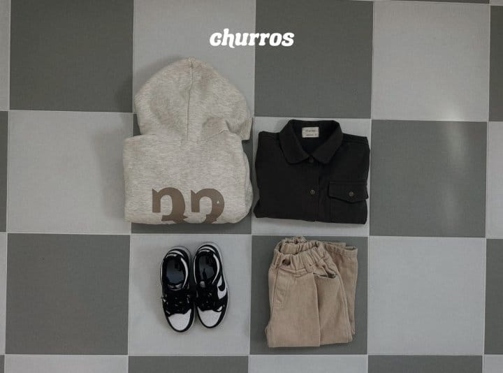 Churros - Korean Children Fashion - #kidzfashiontrend - Wrinkle Pants - 5