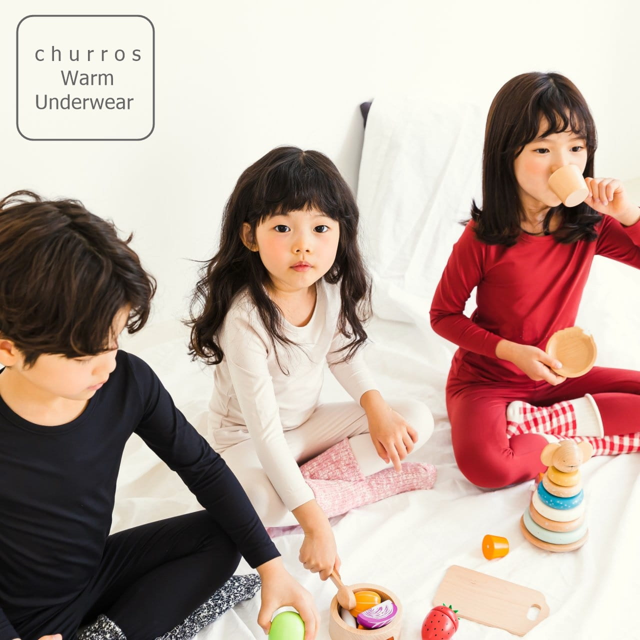 Churros - Korean Children Fashion - #kidzfashiontrend - Churros Heat Retaining Easywear - 10
