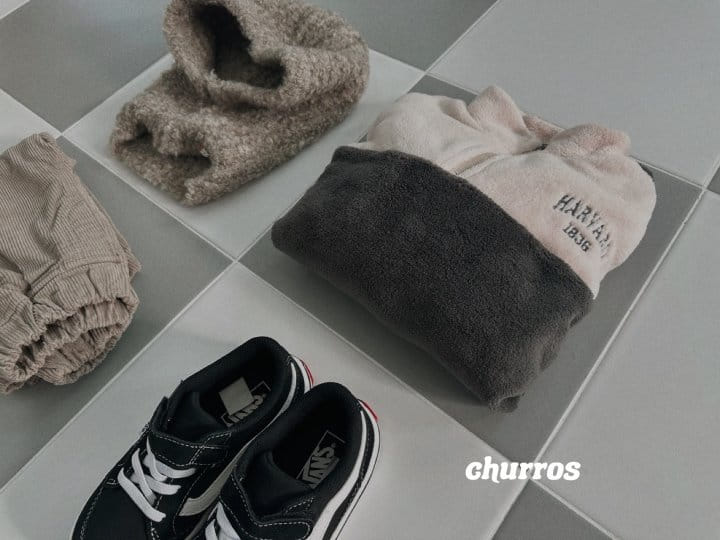 Churros - Korean Children Fashion - #littlefashionista - Boa Anorak Sweatshirt - 10