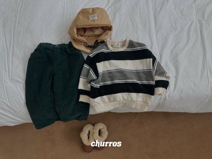 Churros - Korean Children Fashion - #littlefashionista - Basic Corduroy Pants - 6