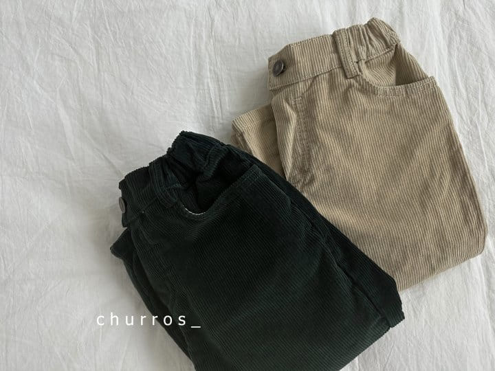 Churros - Korean Children Fashion - #minifashionista - Basic Corduroy Pants - 8