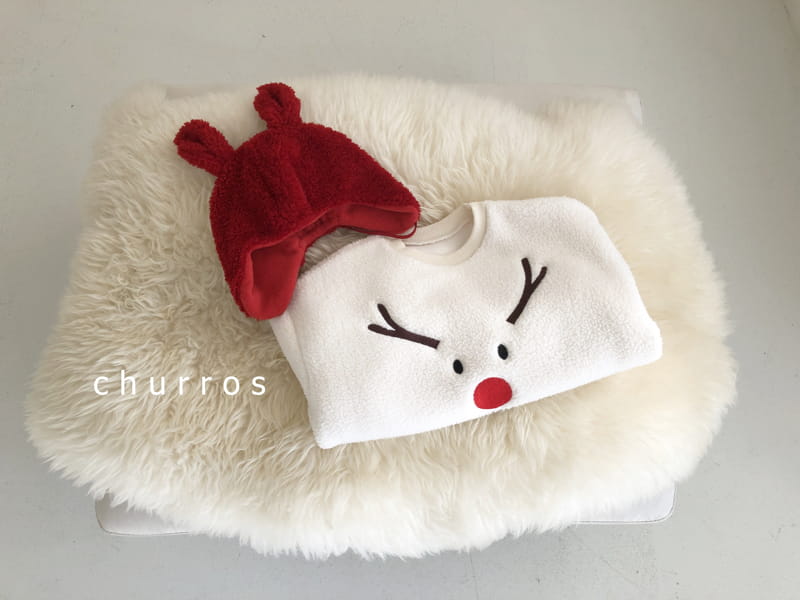 Churros - Korean Children Fashion - #stylishchildhood - Bookle Santa Sweatshirt