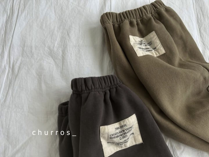 Churros - Korean Children Fashion - #toddlerclothing - Patch Pants - 10