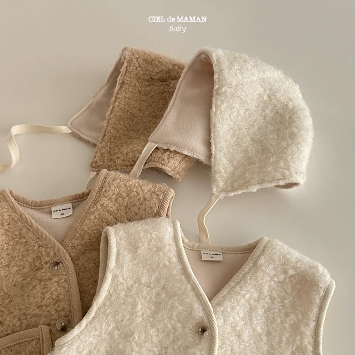 Ciel De Maman - Korean Baby Fashion - #babyboutique - Bboggle Vest Hats Set - 10