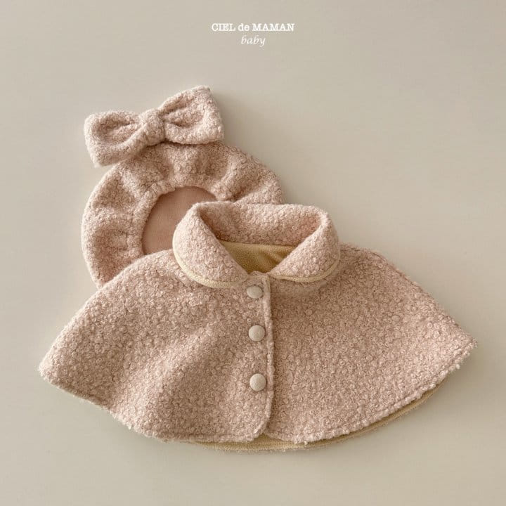 Ciel De Maman - Korean Baby Fashion - #babyboutique - Bebe Cape Coat - 7