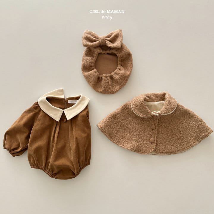 Ciel De Maman - Korean Baby Fashion - #babyboutique - Rib Pintuck Suit - 6