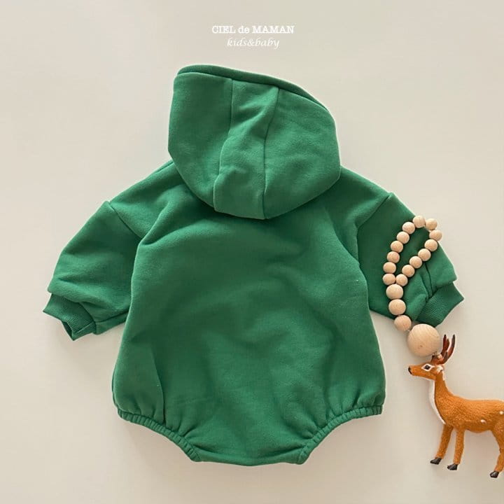Ciel De Maman - Korean Baby Fashion - #babyclothing - Santa M Bodysuit - 5