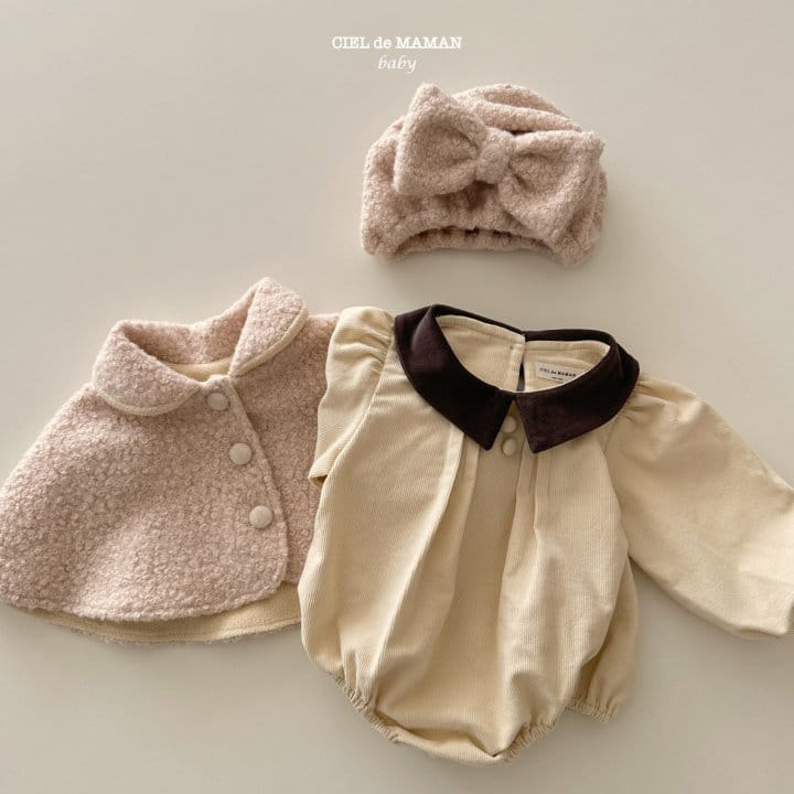 Ciel De Maman - Korean Baby Fashion - #babyclothing - Rib Pintuck Suit - 8