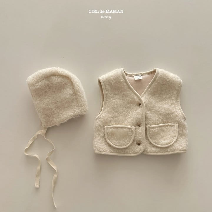 Ciel De Maman - Korean Baby Fashion - #babylifestyle - Bboggle Vest Hats Set - 2