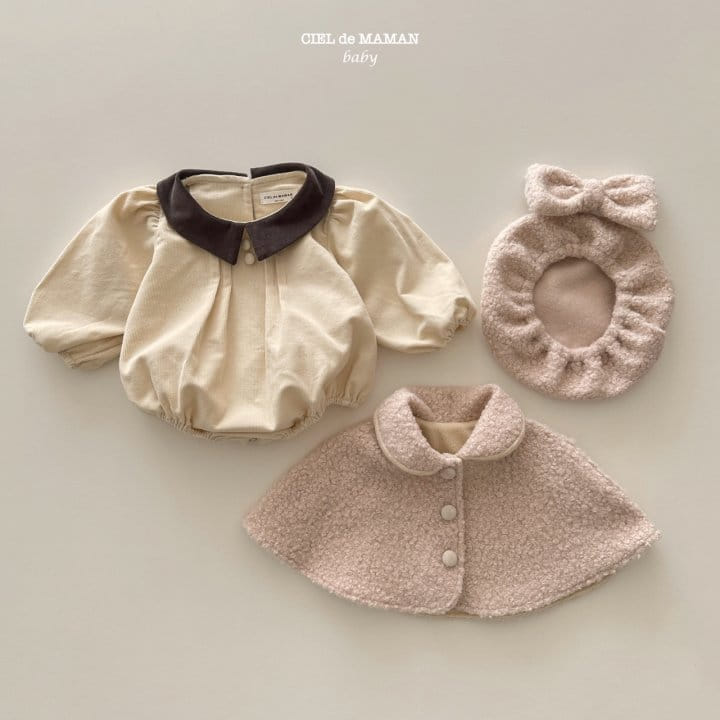 Ciel De Maman - Korean Baby Fashion - #babylifestyle - Rib Pintuck Suit - 12