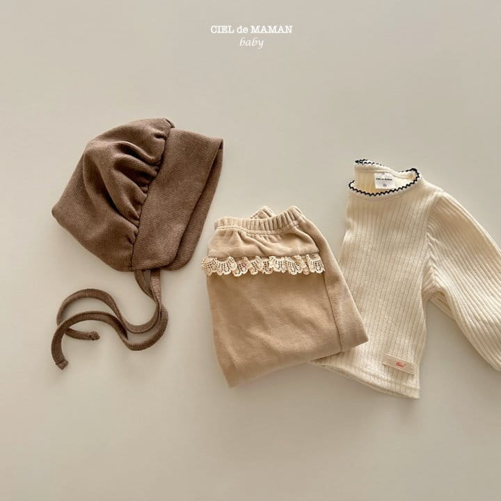 Ciel De Maman - Korean Baby Fashion - #babyoninstagram - Sweat Bread Bonnet 3~24m - 7