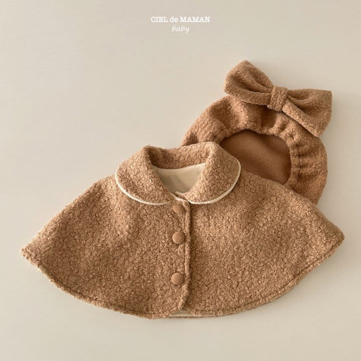 Ciel De Maman - Korean Baby Fashion - #babyoutfit - Ribbon Beret - 4