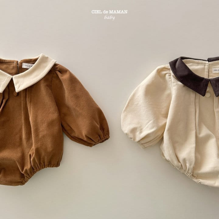 Ciel De Maman - Korean Baby Fashion - #babywear - Rib Pintuck Suit - 2